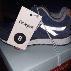 Cat & Jack Navy Blue Sneakers size 8